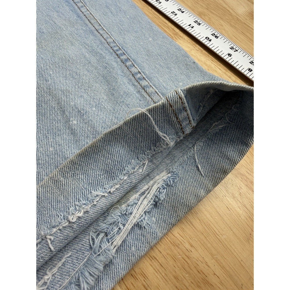 Levis SilverTab LOOSE Vintage Denim Blue Jeans Men's 33x36* Made in USA 90s Punk - Picture 14 of 15